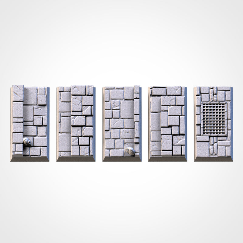 3D Printed Dungeon Square Bases-3D Print-Ashdown Gaming