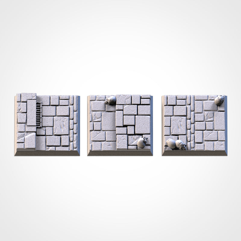 3D Printed Dungeon Square Bases-3D Print-Ashdown Gaming