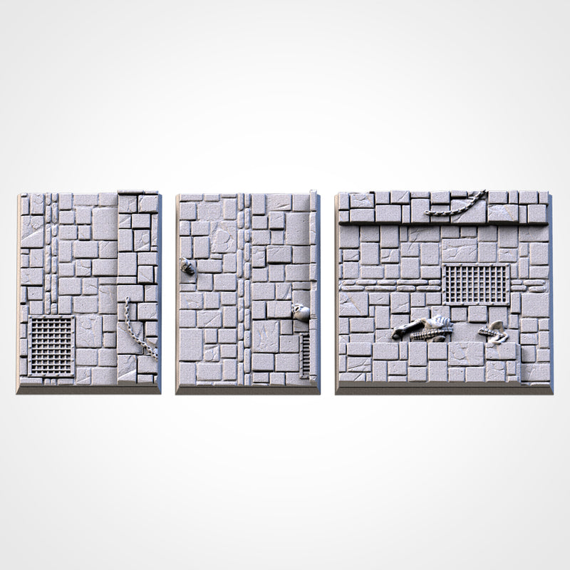 3D Printed Dungeon Square Bases-3D Print-Ashdown Gaming