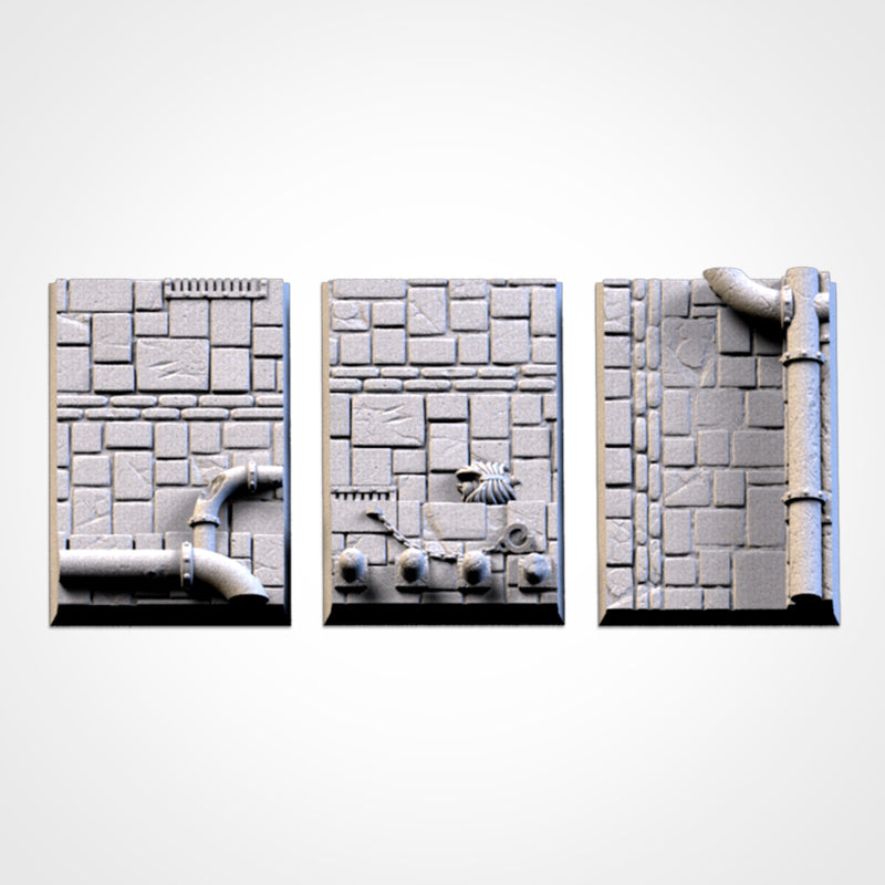 3D Printed Dungeon Square Bases-3D Print-Ashdown Gaming