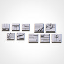 3D Printed Wooden Square Bases-3D Print-Ashdown Gaming