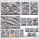 3D Printed Stony Square Bases-3D Print-Ashdown Gaming