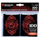 Magic the Gathering - Mana 7: Mountain Deck Protector Sleeves (100)-Sleeves-Ashdown Gaming