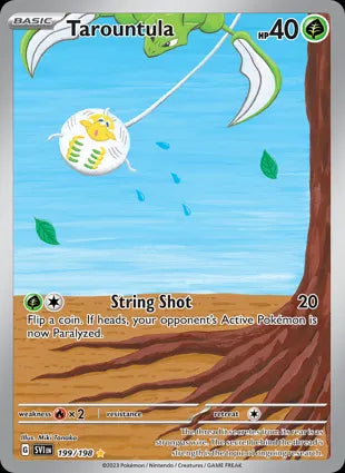 Pokémon TCG: S&V Base - 199 Tarountula-Collectible Trading Cards-Ashdown Gaming