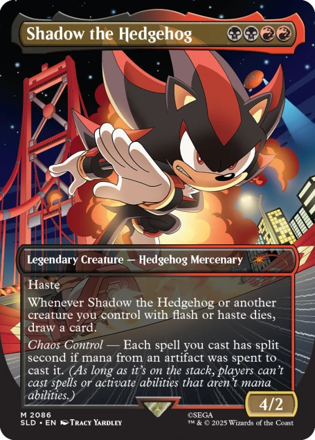 Magic the Gathering - Secret Lair Sonic Friends and Foes (non-foil)-Cards-Ashdown Gaming