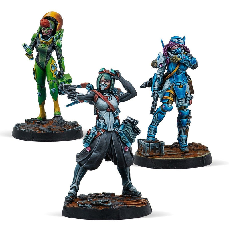 Infinity: Dire Foes Mission Pack 15: Barrenlands-Boxed Set-Ashdown Gaming