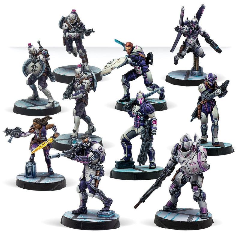 Infinity - Steel Phalanx Action Pack-Ashdown Gaming