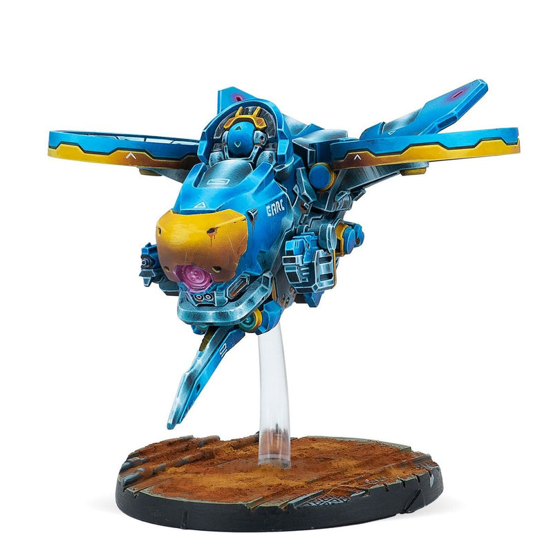 Infinity: PanOceania Redeye Close Air Support Squad (Spitfire, Chain Rifle, Blitzen)-Boxed Set-Ashdown Gaming