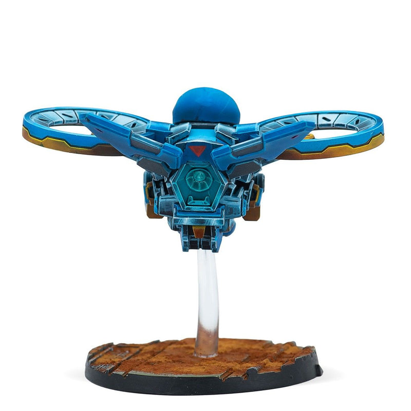 Infinity: PanOceania Redeye Close Air Support Squad (Spitfire, Chain Rifle, Blitzen)-Boxed Set-Ashdown Gaming