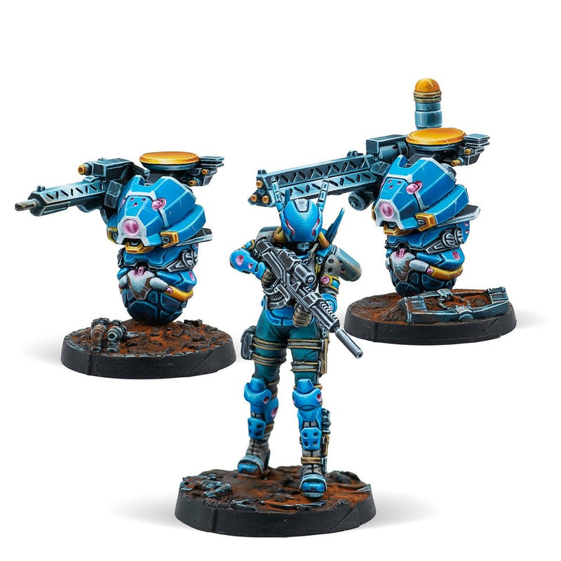 Infinity - PanOceania Drummers, Mobile Support Section-Ashdown Gaming