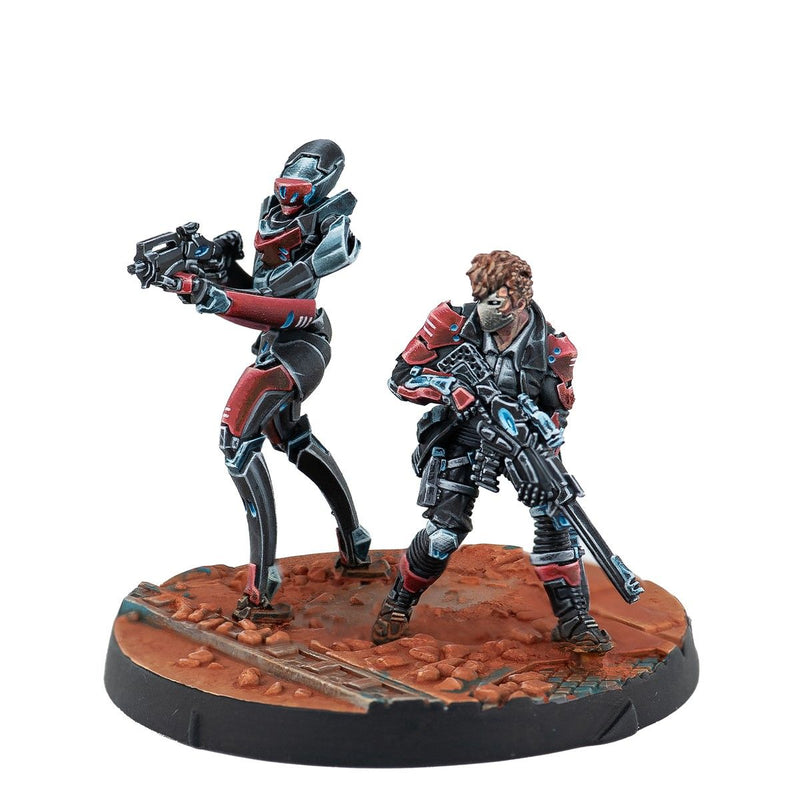 Infinity: Nomads Tunguska Triggermen-Scenery-Ashdown Gaming