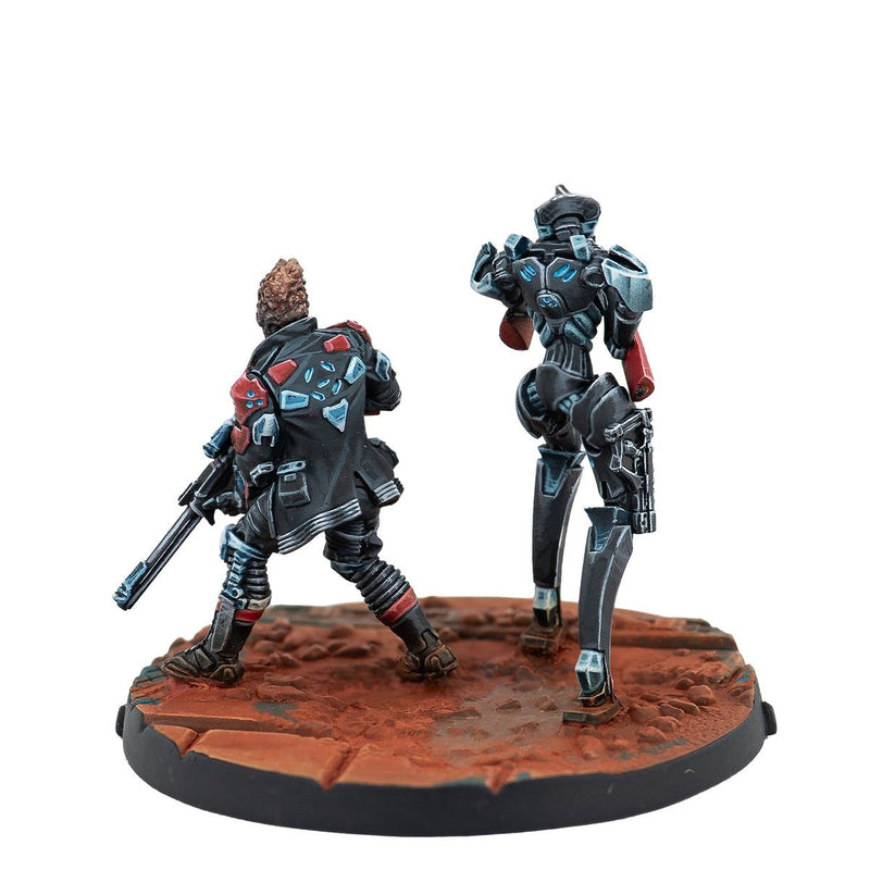 Infinity: Nomads Tunguska Triggermen-Scenery-Ashdown Gaming