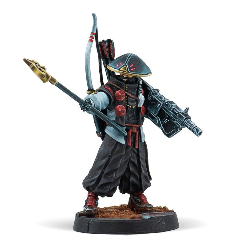 Infinity - JSA Yamabushi (Chain Rifle, Panzerfaust)-Ashdown Gaming
