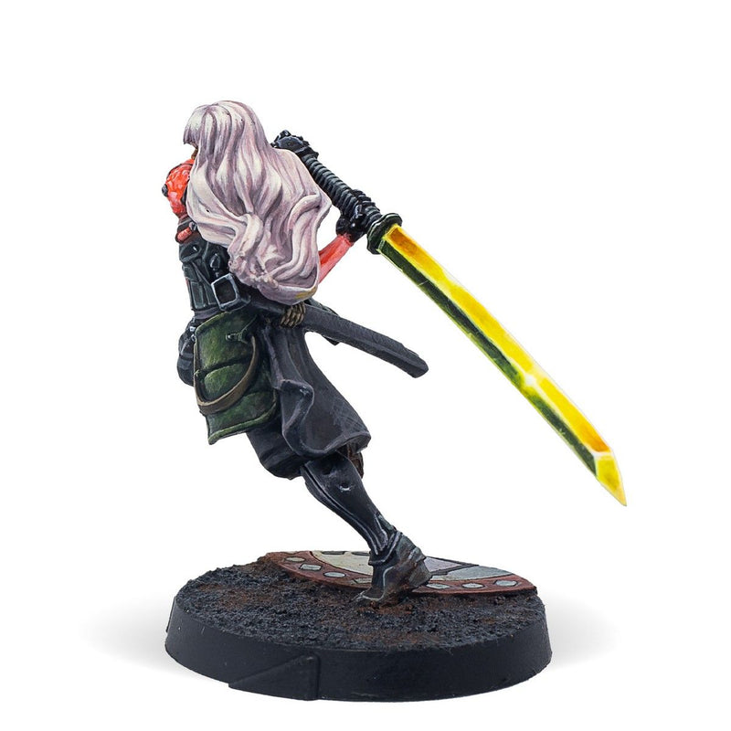 Infinity: JSA hero, Shinobu Kitsune (Monofilament CCW)-Boxed Set-Ashdown Gaming