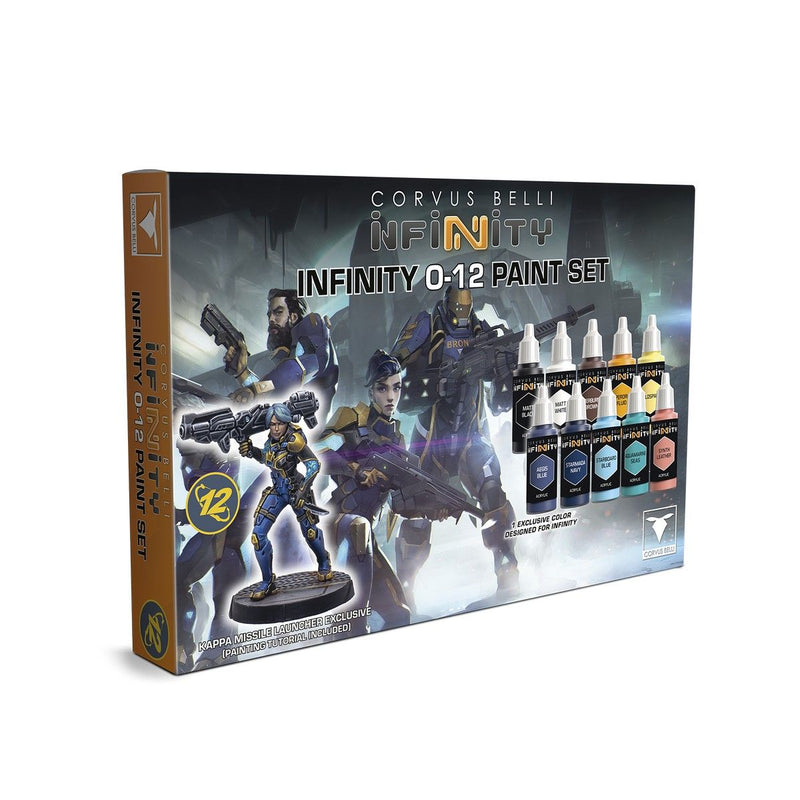 Infinity: O-12 Paint Set Kappa Missile Launcher Exclusive-Scenery-Ashdown Gaming