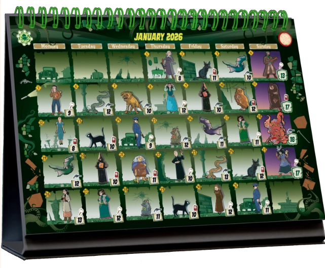 365 Adventures calendar: Cthulhu 1926-Board Games-Ashdown Gaming