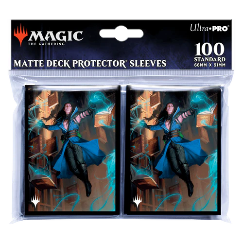 Magic the Gathering - Murders at Karlov Manor Obsessive Theorist Deck Protector Sleeves (100)-Sleeves-Ashdown Gaming