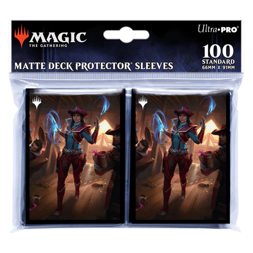 Magic the Gathering - Outlaws of Thunder Junction: Stella Lee Deck Protector Sleeves (100)-Sleeves-Ashdown Gaming