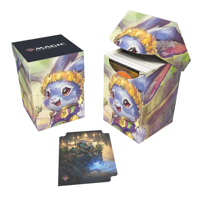 Magic the Gathering - Bloomburrow: Bumbleflower Deck Box 100+-Sleeves-Ashdown Gaming