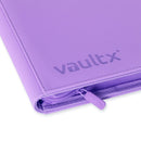 Vault X Exo Tec 9 Pocket Zip Binder - Just Purple-Binder-Ashdown Gaming