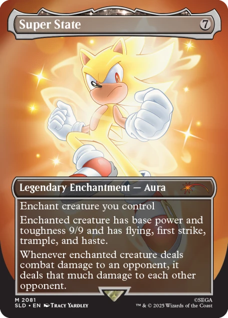 Magic the Gathering - Secret Lair Sonic Friends and Foes (non-foil)-Cards-Ashdown Gaming