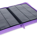 Vault X Exo Tec 9 Pocket Zip Binder - Just Purple-Binder-Ashdown Gaming