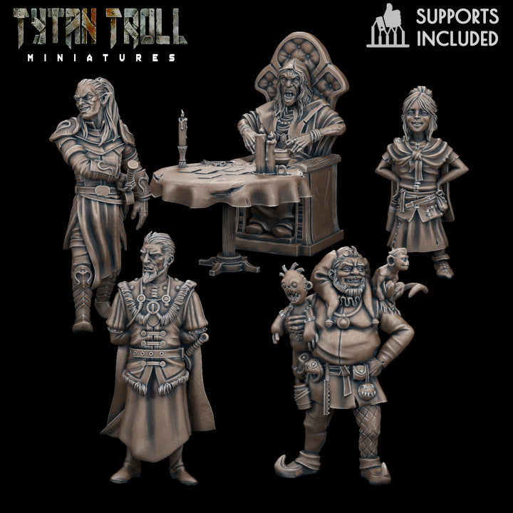 TytanTroll Miniatures - Curse of Strahd Set 1-Miniature-Ashdown Gaming
