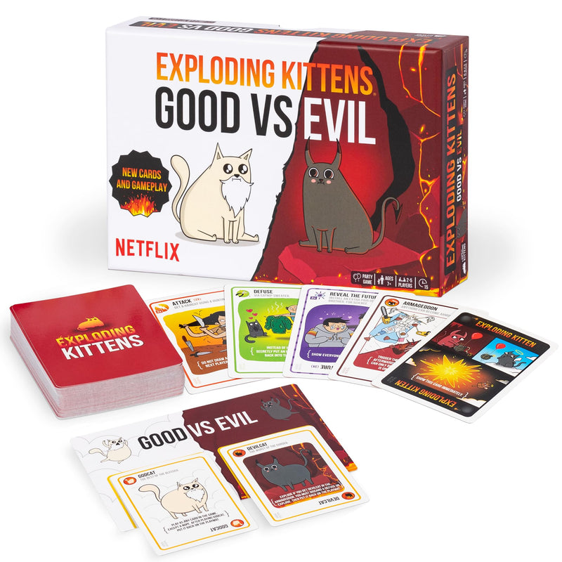 Exploding Kittens - Good vs Evil-Ashdown Gaming