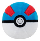 Plush - Poke ball 4" Great ball-Ashdown Gaming