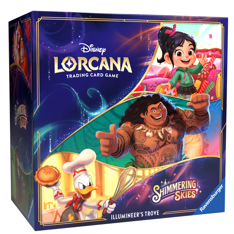 Disney Lorcana: Shimmering Skies - Illumineers Trove-Collectible Trading Cards-Ashdown Gaming