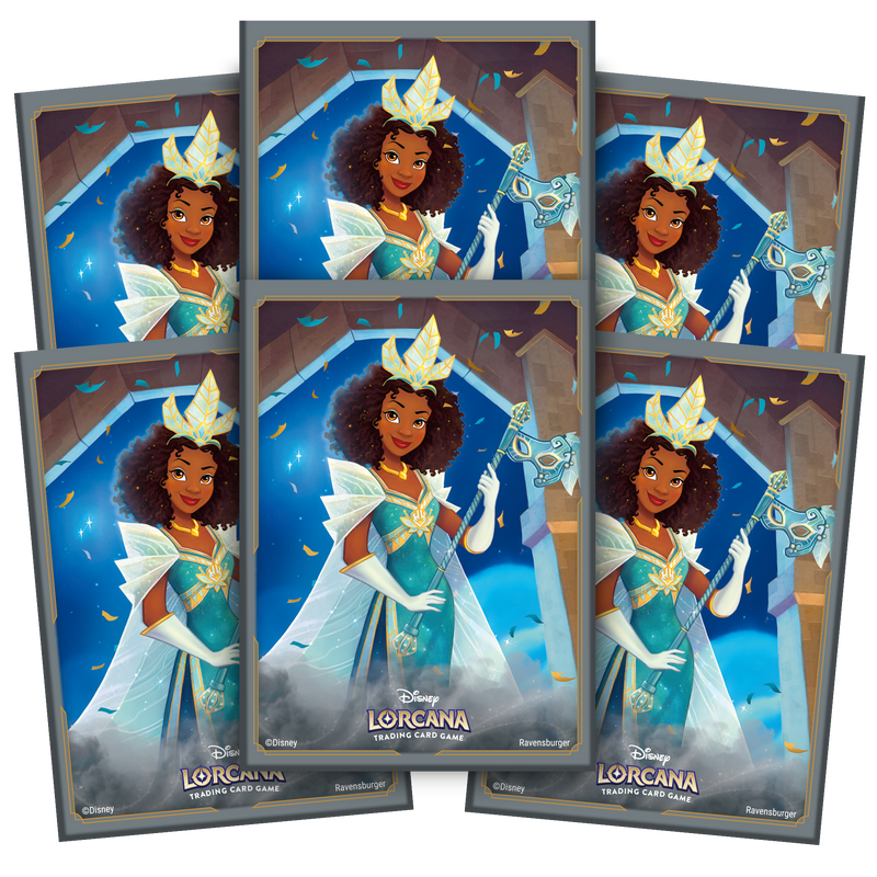 Disney Lorcana: Sleeves - Tiana-Collectible Trading Cards-Ashdown Gaming