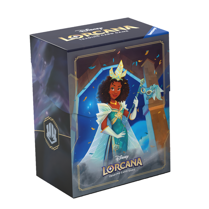 Disney Lorcana: Deck Box - Tiana-Collectible Trading Cards-Ashdown Gaming