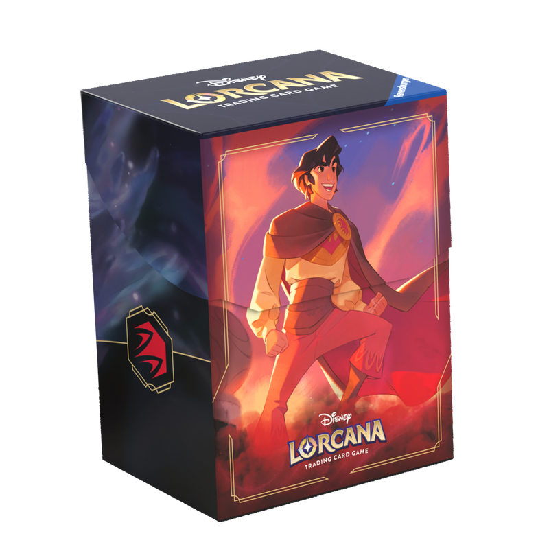 Disney Lorcana: Deck Box - Aladdin-Collectible Trading Cards-Ashdown Gaming