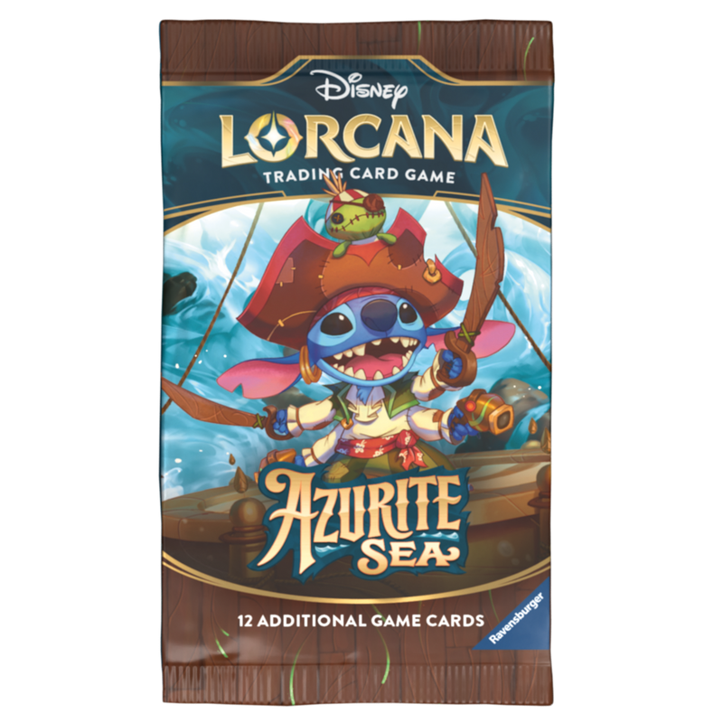 Disney Lorcana: Azurite Sea - Booster Box-Collectible Trading Cards-Ashdown Gaming