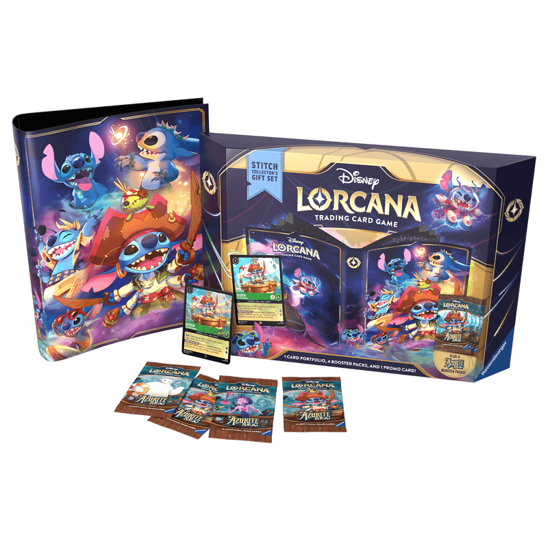 Disney Lorcana: Azurite Sea - Stitch Collectors Gift Set-Collectible Trading Cards-Ashdown Gaming