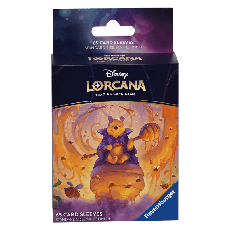 Disney Lorcana: Sleeves - Pooh-Collectible Trading Cards-Ashdown Gaming