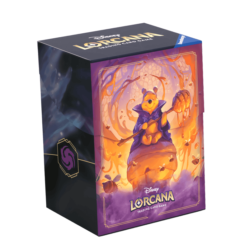 Disney Lorcana: Deck Box - Pooh-Collectible Trading Cards-Ashdown Gaming