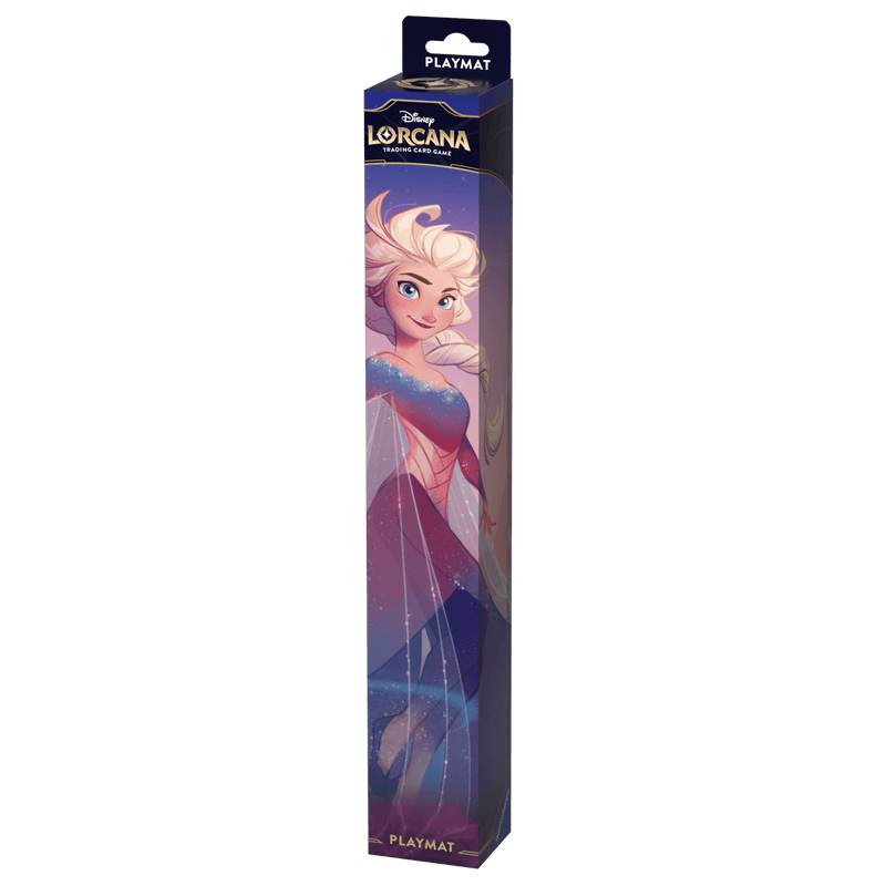 Disney Lorcana: Playmat - Elsa-Collectible Trading Cards-Ashdown Gaming