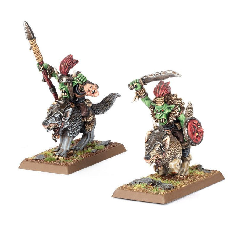 Orc and Goblin Tribes - Goblin Wolf Rider Bosses-Book-Ashdown Gaming