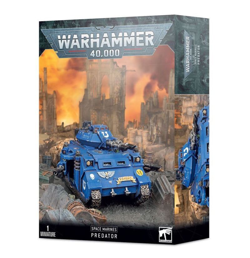 Space Marines - Predator-Boxed Set-Ashdown Gaming