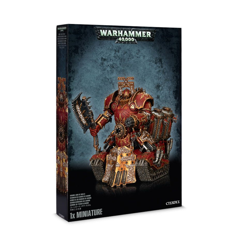 World Eaters - Khorne Lord of Skulls-Boxed Set-Ashdown Gaming