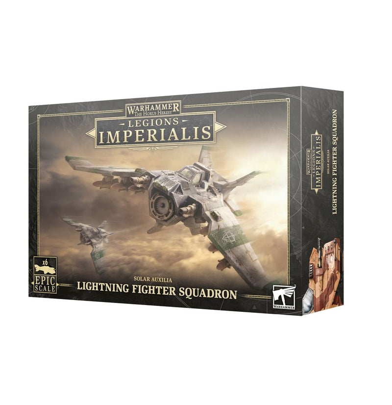 Legions Imperialis - Solor Auxilia Lightning Fighter Squadron-Boxed Set-Ashdown Gaming