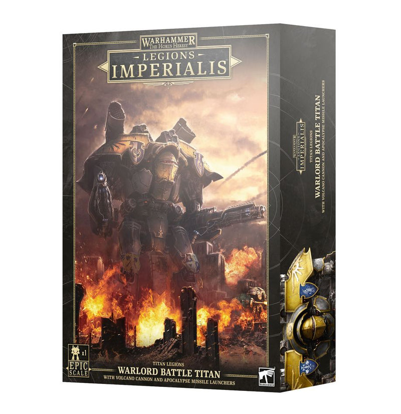 Legions Imperialis - Warlord Titan with Volcano Cannon-Boxed Set-Ashdown Gaming