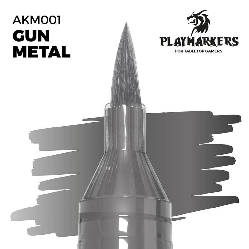 AK Play Markers: Gun Metal-Paint-Ashdown Gaming