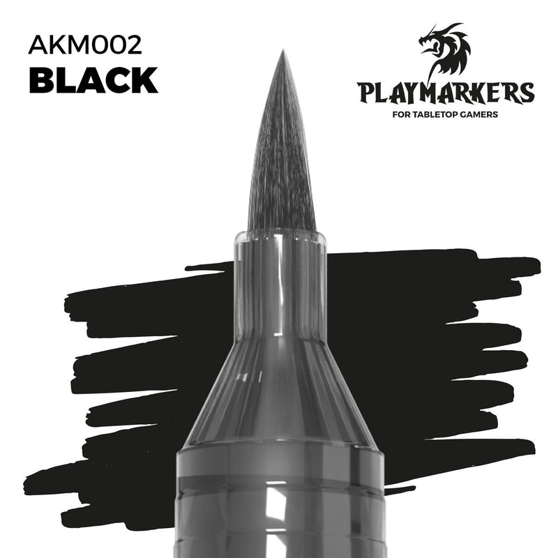 AK Play Markers: Black-Paint-Ashdown Gaming