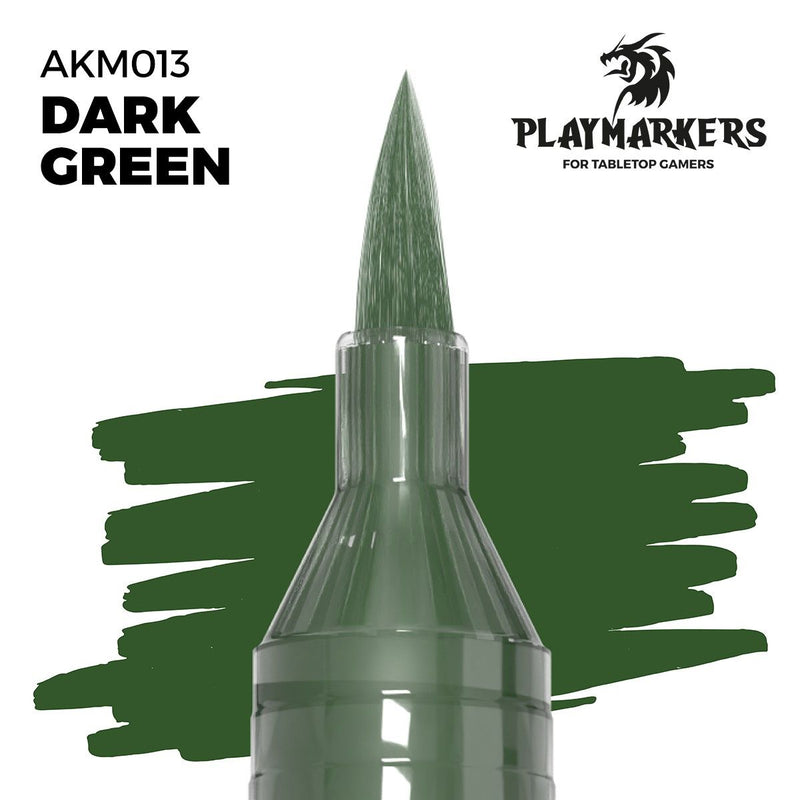 AK Play Markers: Dark Green-Paint-Ashdown Gaming