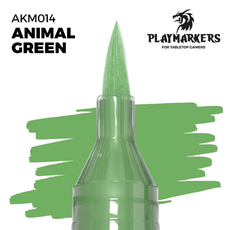 AK Play Markers: Animal Green-Paint-Ashdown Gaming
