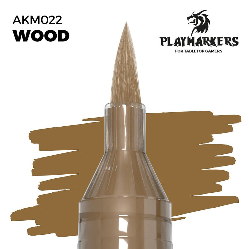 AK Play Markers: Wood-Paint-Ashdown Gaming