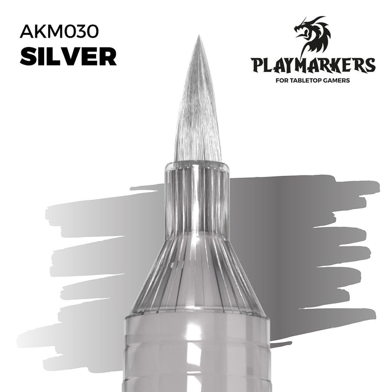 AK Play Markers: Silver-Paint-Ashdown Gaming