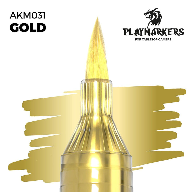 AK Play Markers: Gold-Paint-Ashdown Gaming